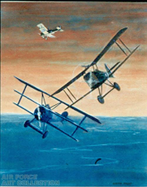 SE 5A VS FOKKER DR I TRIPLANE